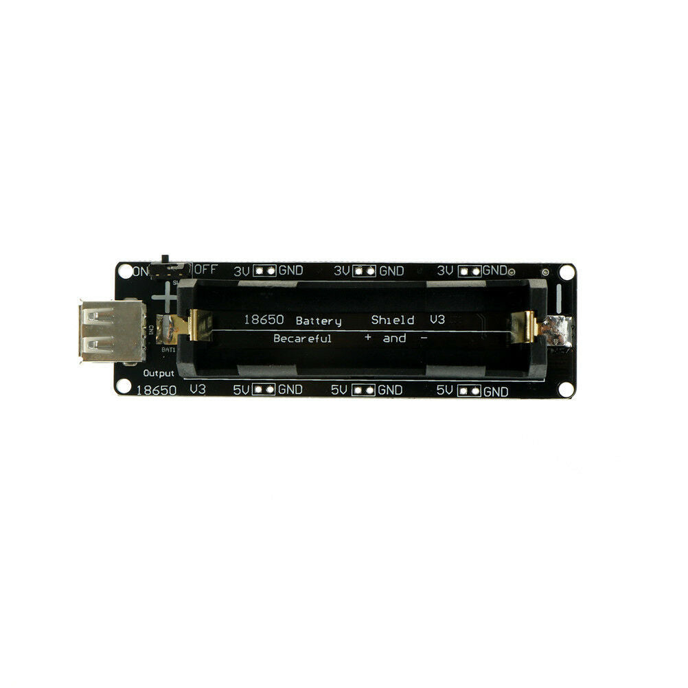 Micros USB Wemos ESP32 18650 Battery Shield V3 ESP-32 LEDs for Arduino Ra WF