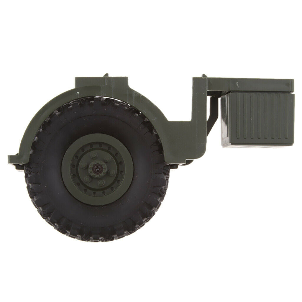 rc replacement tire w / tank for wpl 1/16 b36 b36 b36k b36kit military truck