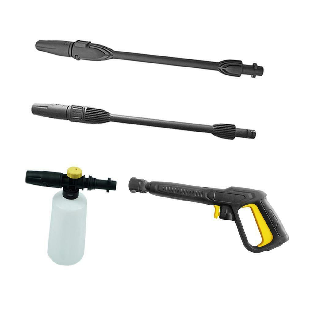 High Pressure Washer Spray Gun Nozzle & Dispenser Set For Karcher K1-K7