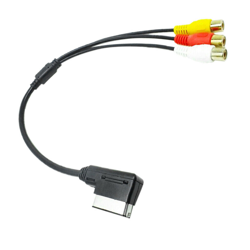 Car Audio Input Cable Adapter AMI to RCA Wire for Audi A3\A4\A5\A6\A8\Q5\Q7