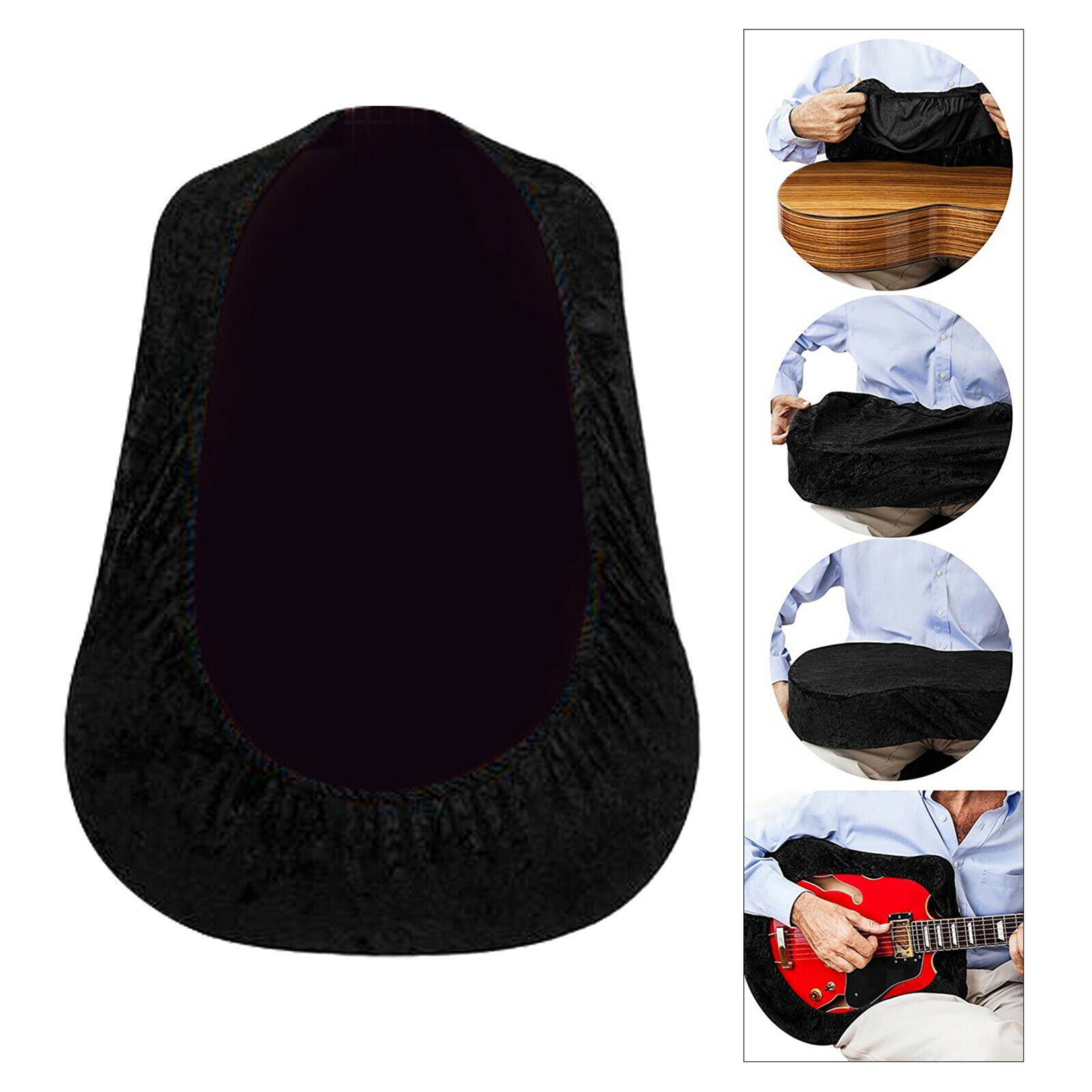 Universal Guitar  Protective Sleeve Acoustic Classical Velvet