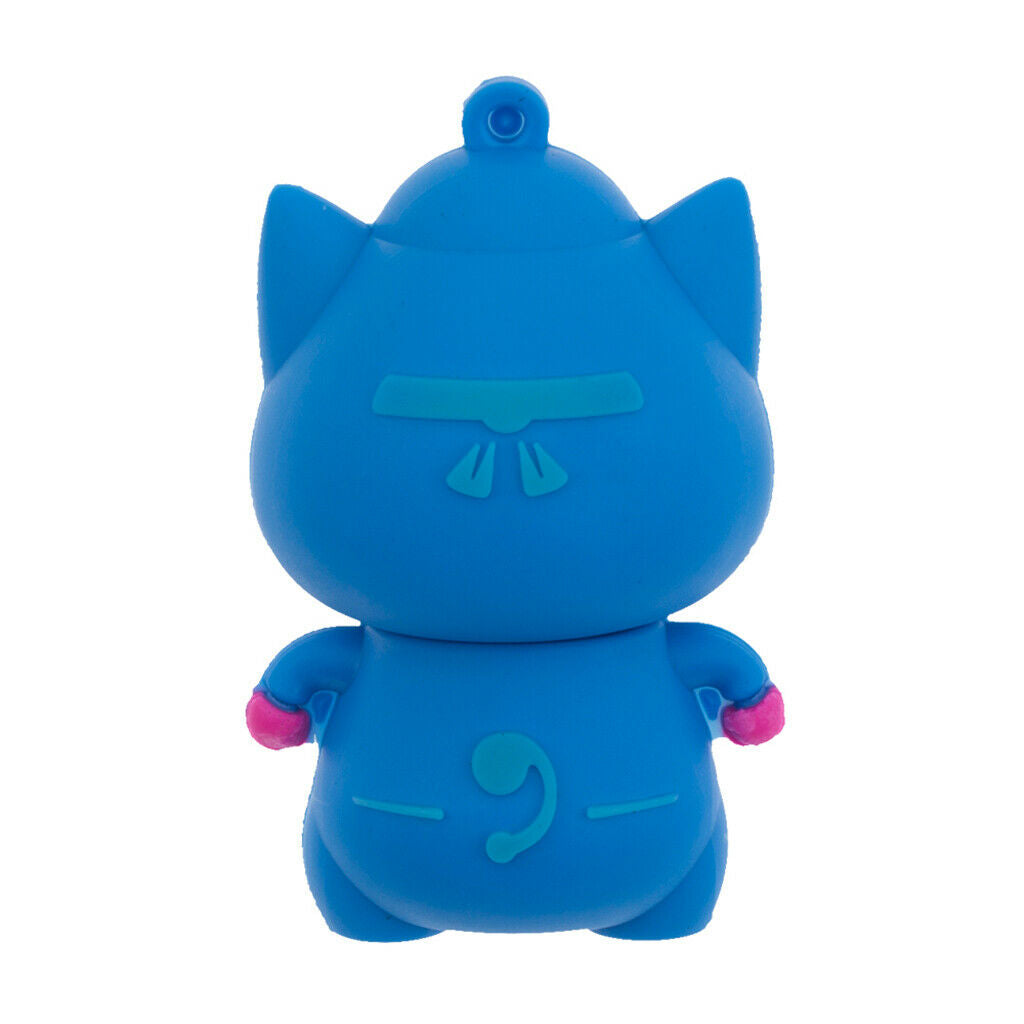 Monster Shape Disk Drive Flash Memory Stick Pen for PC Computer Laptop Blue 32GB