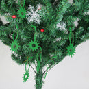 10pcs Small Snowflake Felt Christmas Trees Ornament Decorative Hanger Craft
