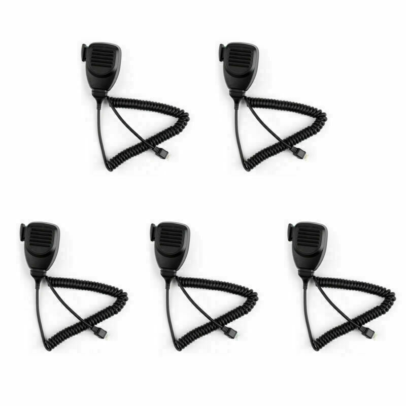 5Pcs KMC-30 8Pin Speaker Microphone For Kenwood TK868G TK8100 TM271 Radio CA