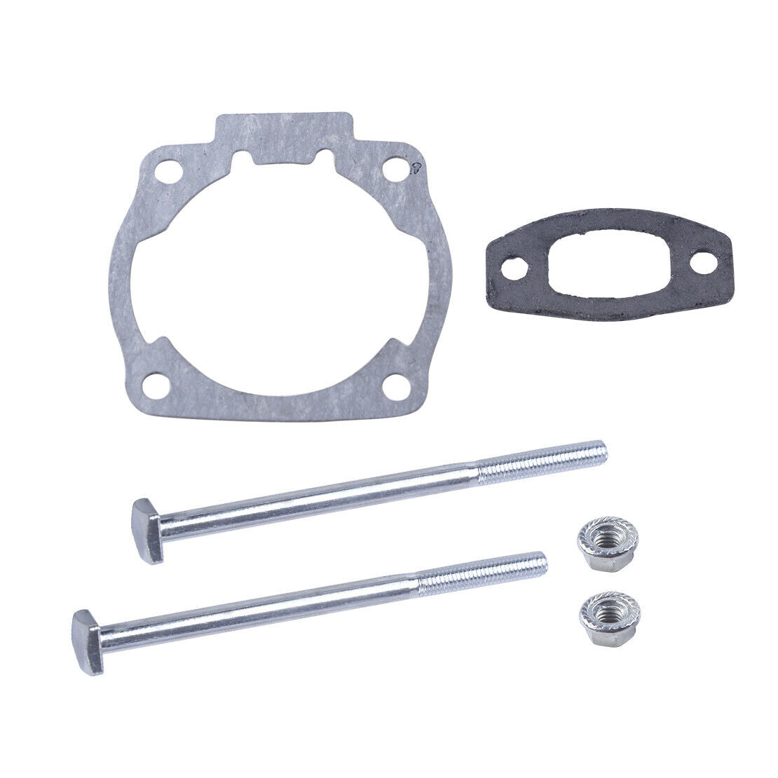 Kit Exhaust Muffler Bracket Bolt Nut Fit for Husqvarna 55 Rancher 503218202 Atn