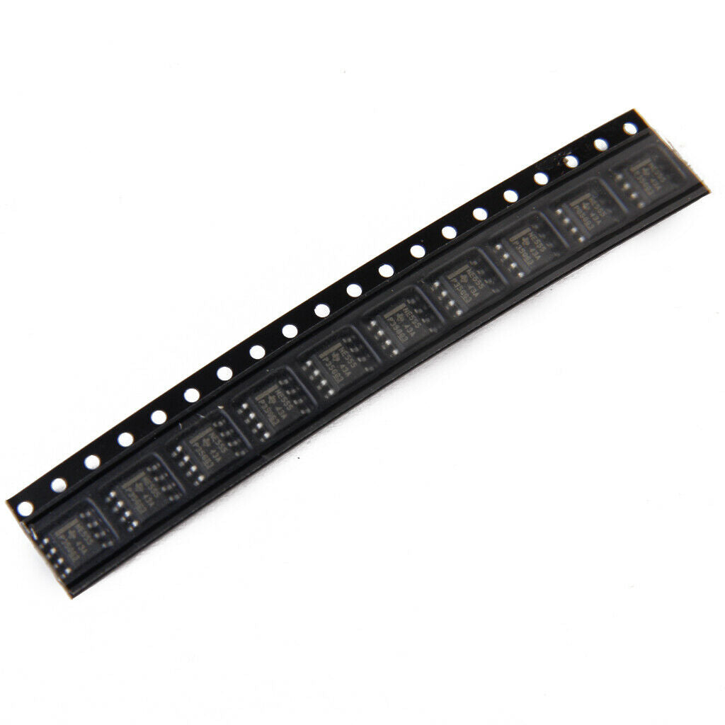 10pcs 4.5-16V  NE555 SOP8 Integrated Circuit Timer Kits Component