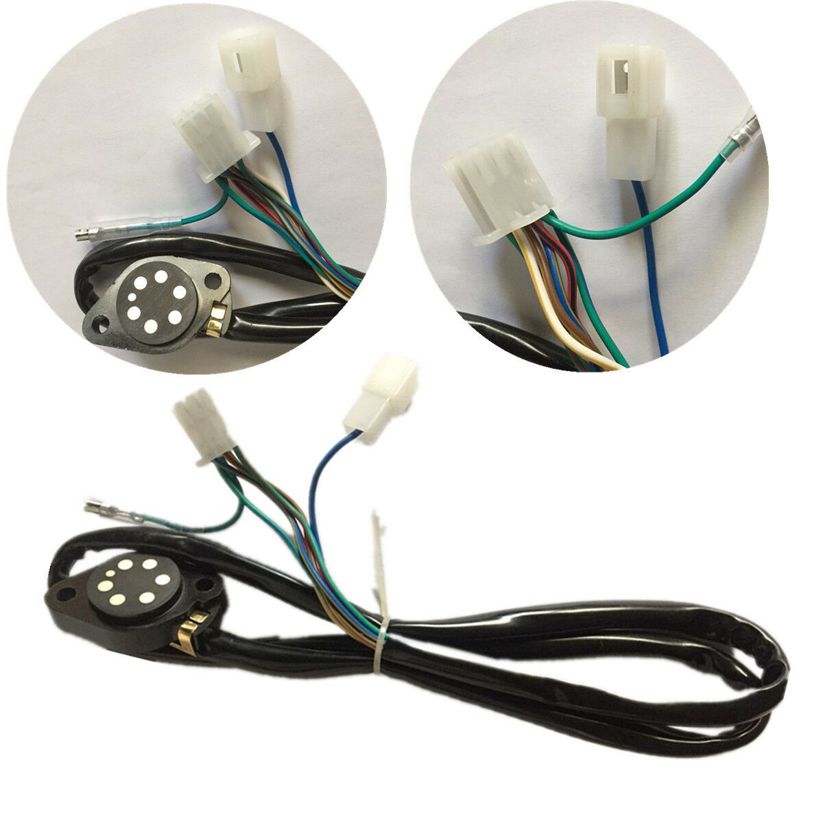1* Rubber&Alloy Motorcycle Shift Gear Position Indicator Wire Harness For Suzuki