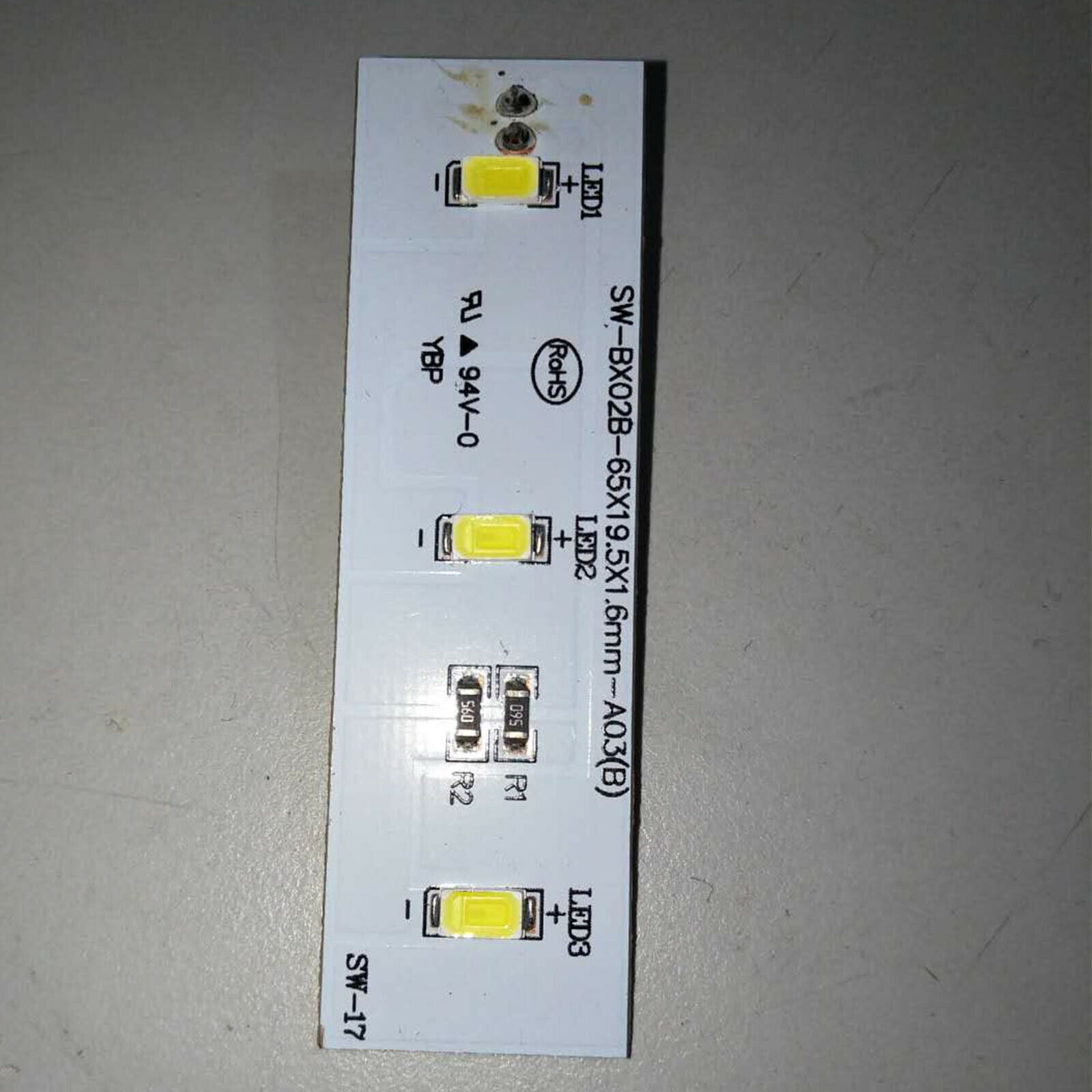 ZBE2350HCA SW-BX02B LED Light Strip Refrigerator 12V for Electrolux Refrigerator