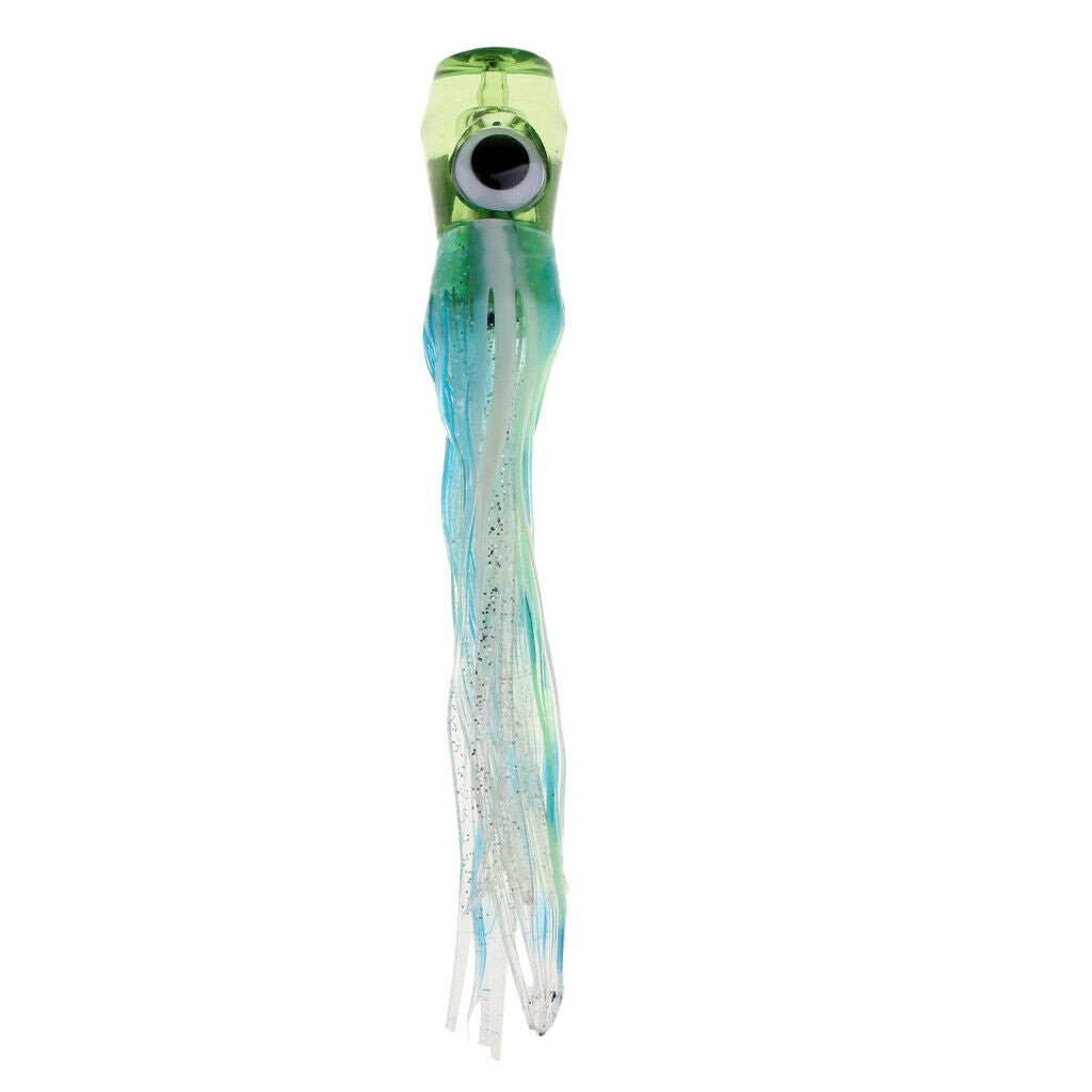 4x Soft Fishing Lure Octopus Skirt Trolling Lure Head Lures Lure Accessories