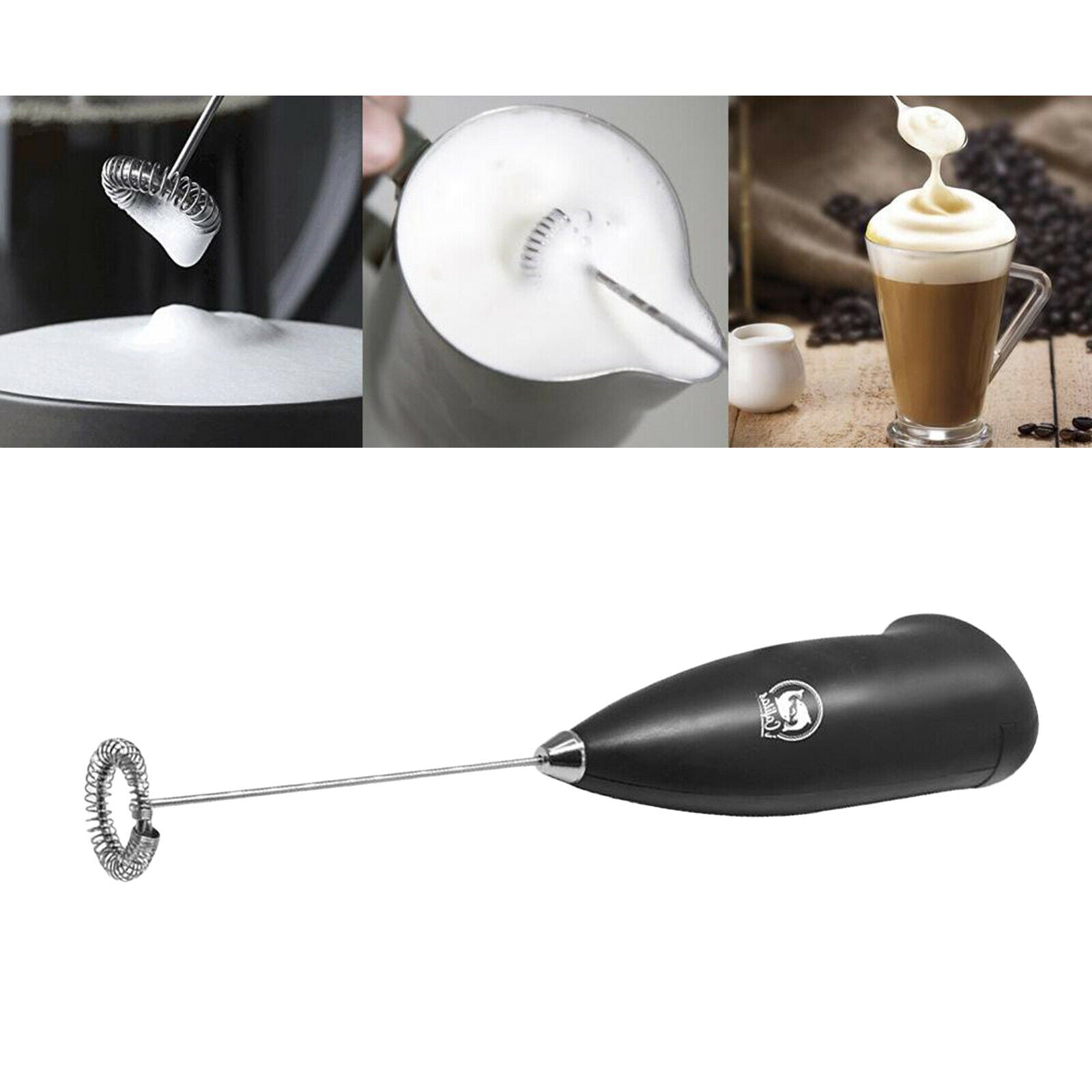 Multi-Purpose Milk Frother Handheld Blender Stick Electric for Matcha Mixer