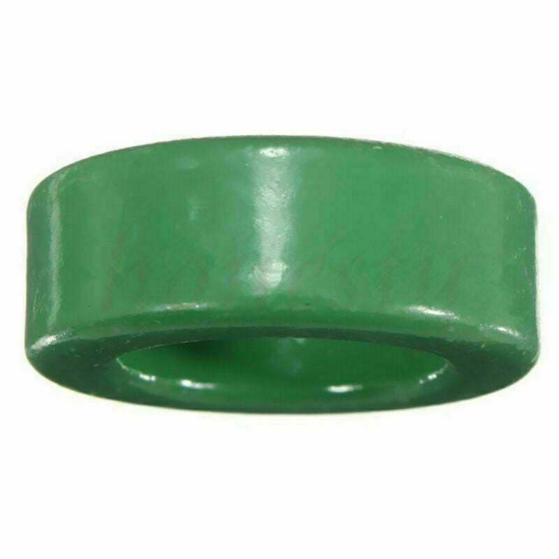 Lots 8pcs 22mm x 14mm x 8mm Green Toroid Ferrite Core for Inductors
