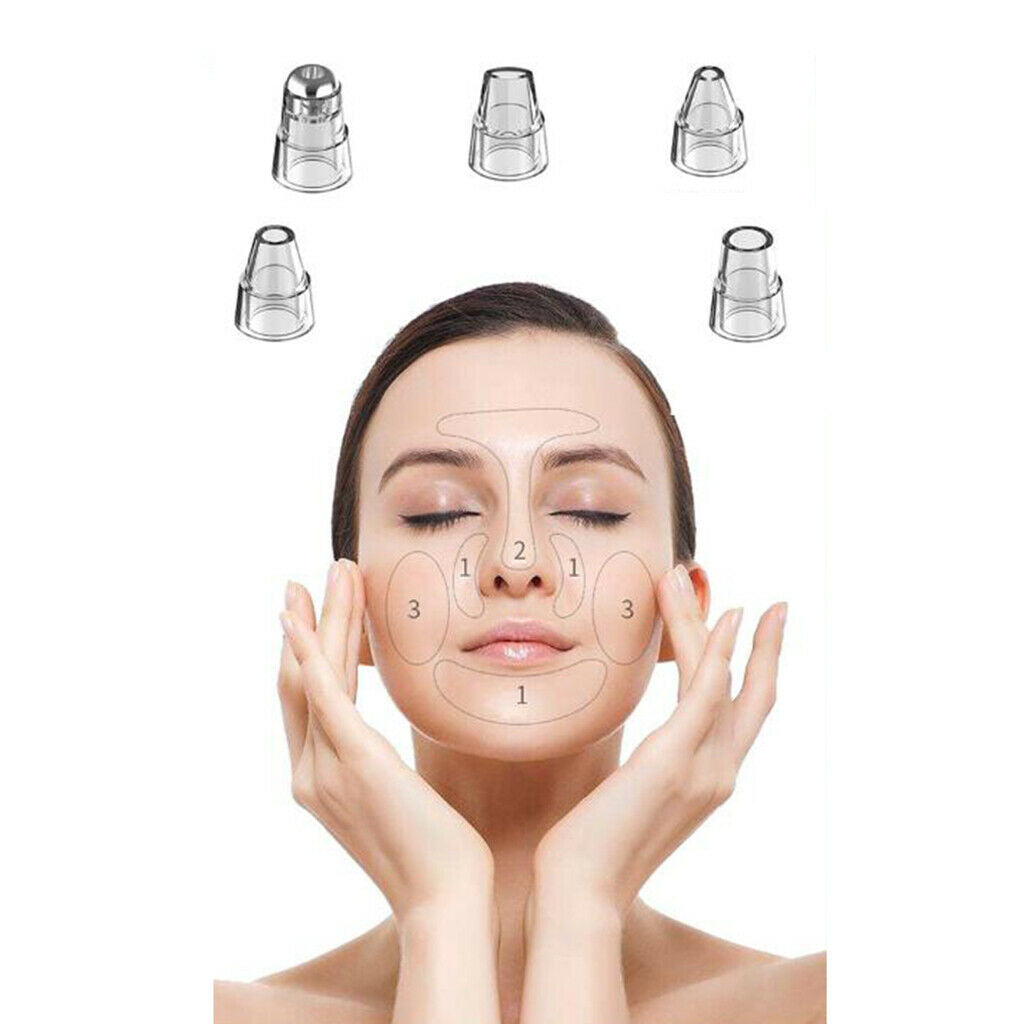Electric Blackhead Remover Vacuum Cleaner Men Women Face Skin Care LED Display