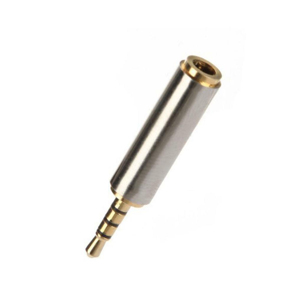 New 2.5mm Male to 3.5mm Female Stereo Audio Headphone   Adapter Converter