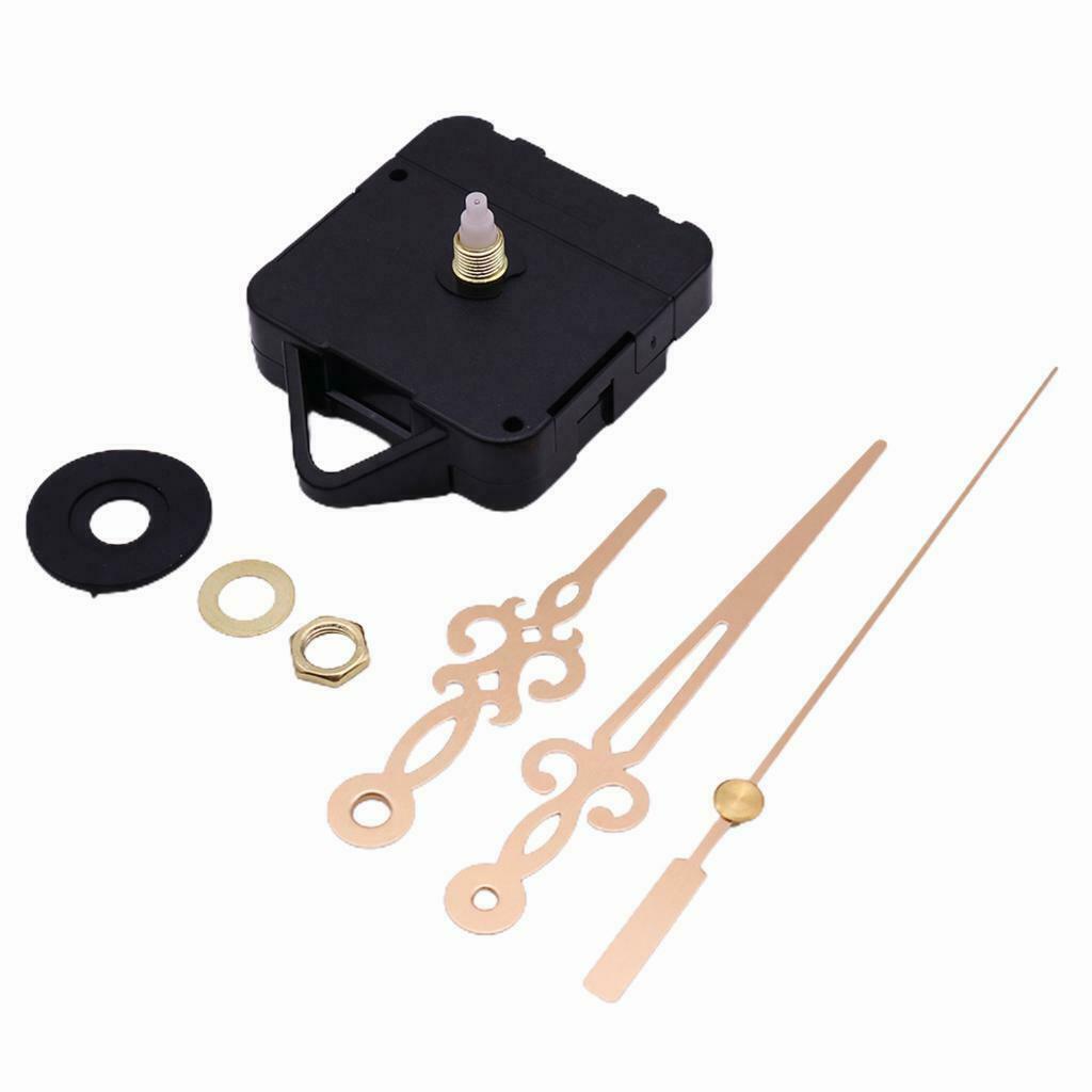 DIY Quartz Clockwork Mechanism With Golden Color Hands & Parts Decorative