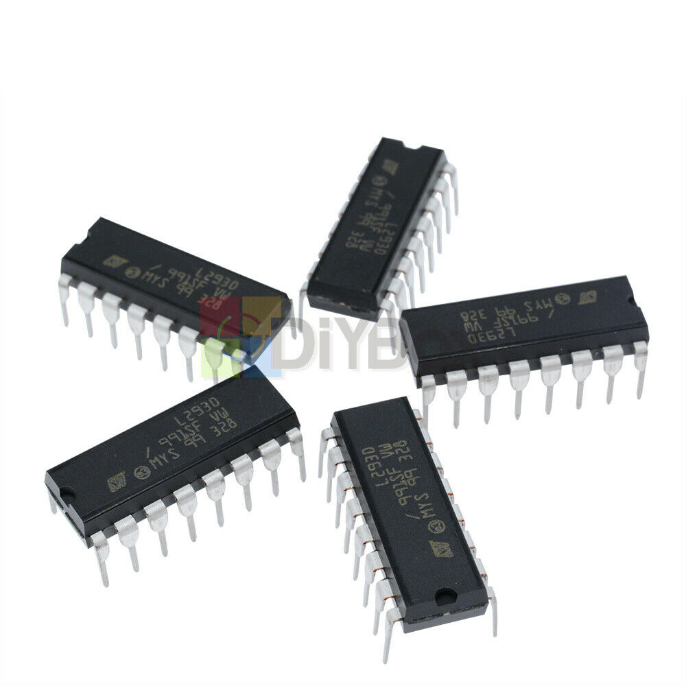 10Pcs 16Pins L293D L293 Push-Pull Four-Channel Motor Driver IC