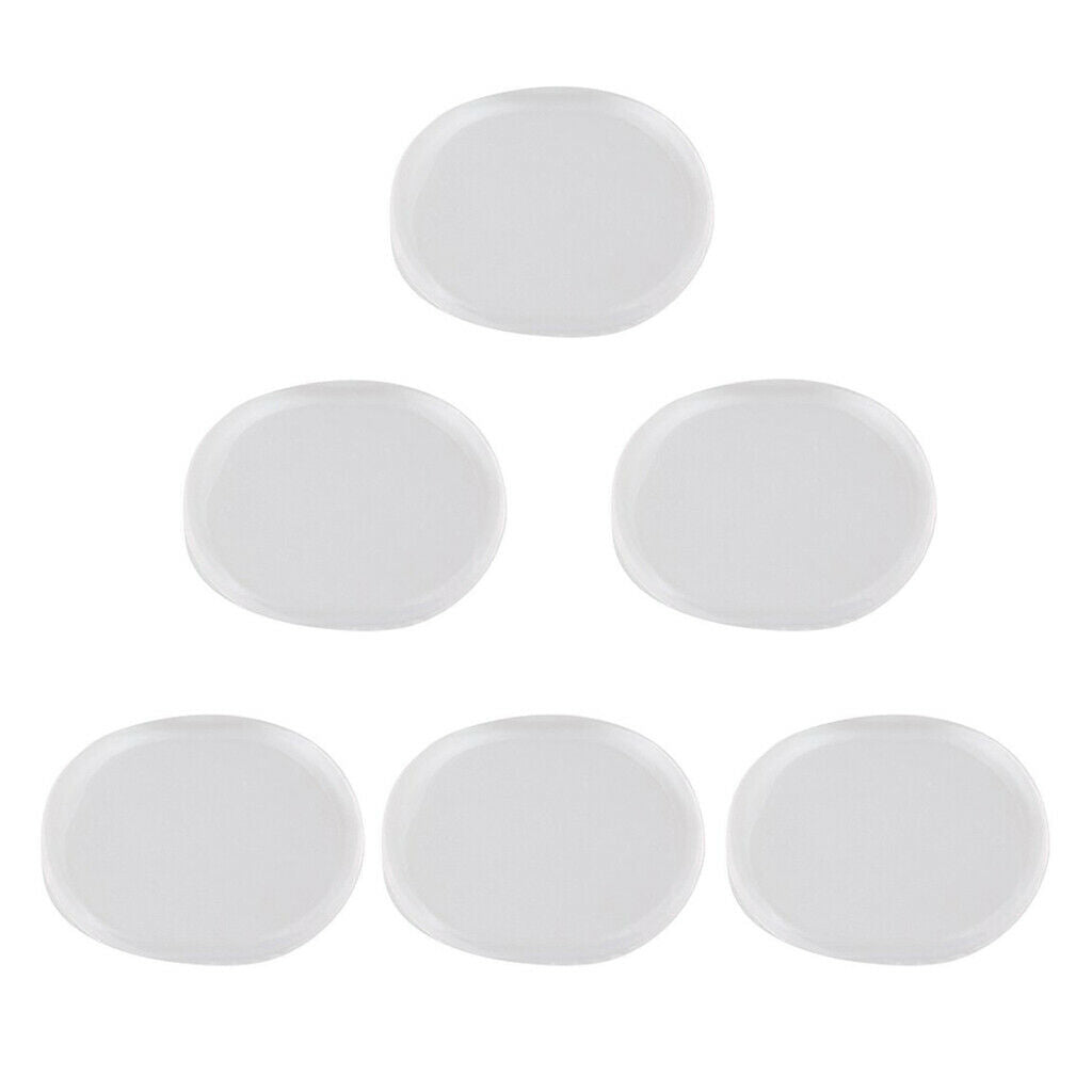 6 Pieces Drum Mute Pad for Drummer Percussionist Practice