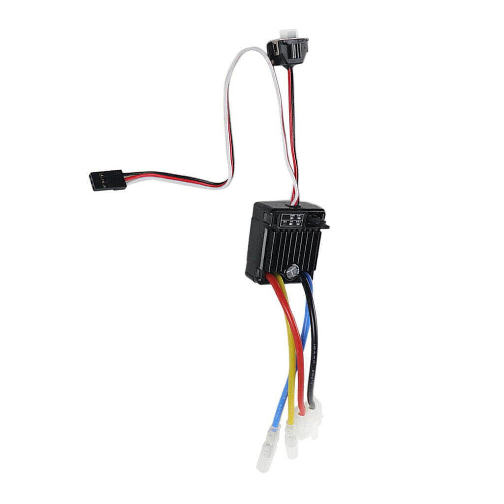 1060 60A Brushed Electronic Speed Controller ESC For 1:10 RC Waterproof