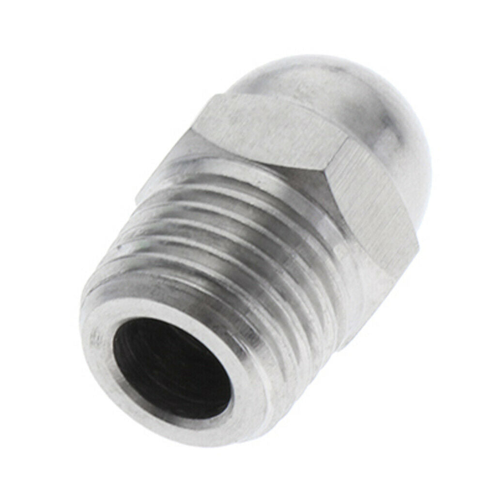 Water Heads Stainless Steel Water Nozzle Spout Cleaner Head Sprinkle For 1/4