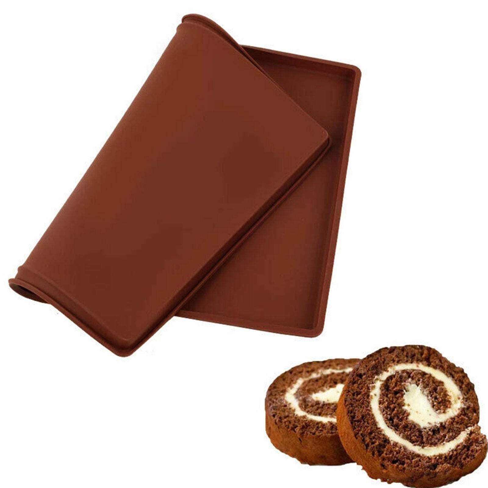 Silicone Baking Mat DIY Cake Pad Non-Stick Oven liner Swiss Roll  Bakeware