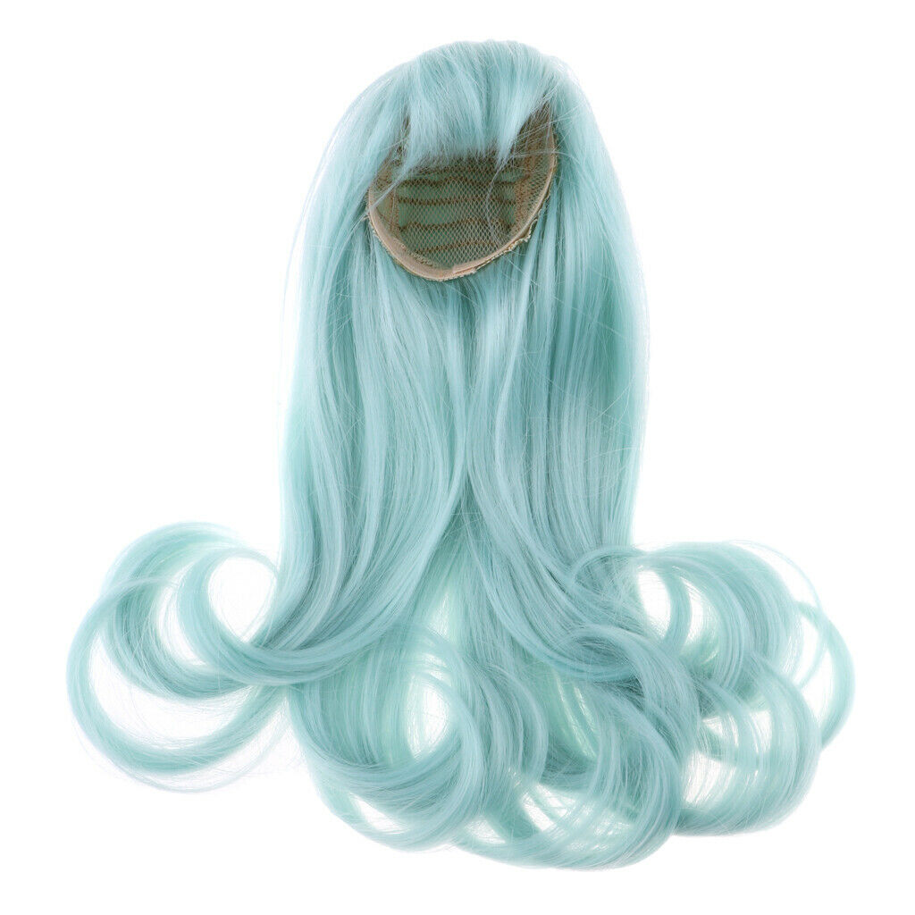 Elegant Long Curly Hair with Neat Bangs for Night Lolita, Supper Dollfie, MSD DZ