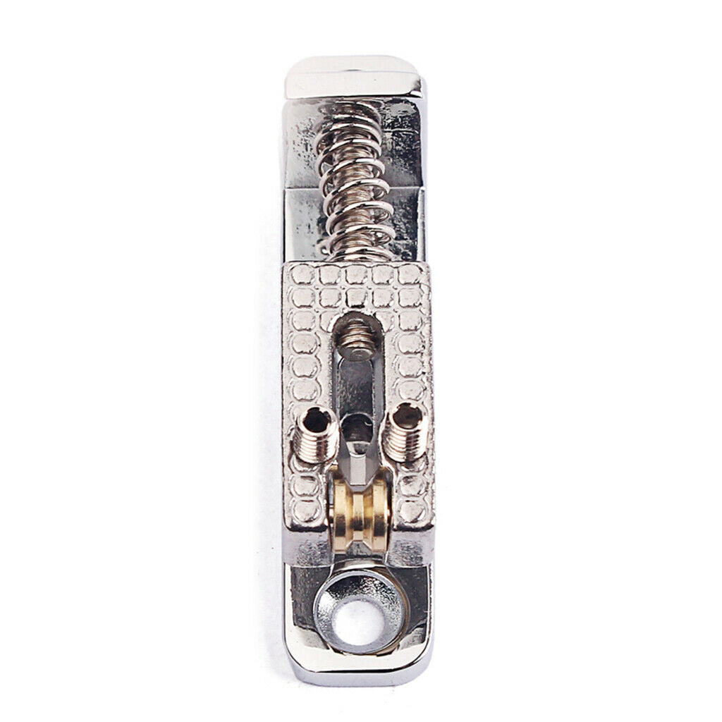 3Pcs Electric Guitar Accessory Chrome Saddles w/ Screw for   Guitar