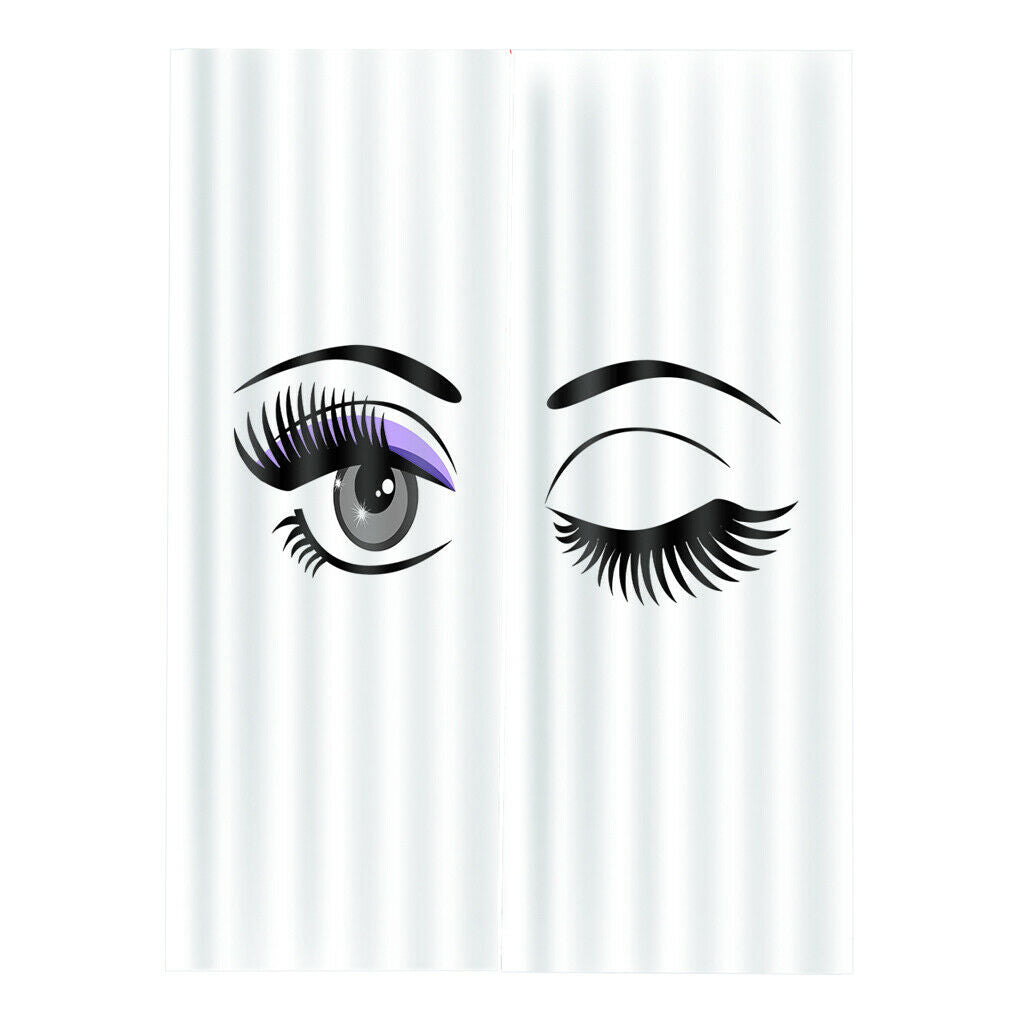 Personality Shade Curtains with Printing Eye Pattern for Kids room 170x200cm