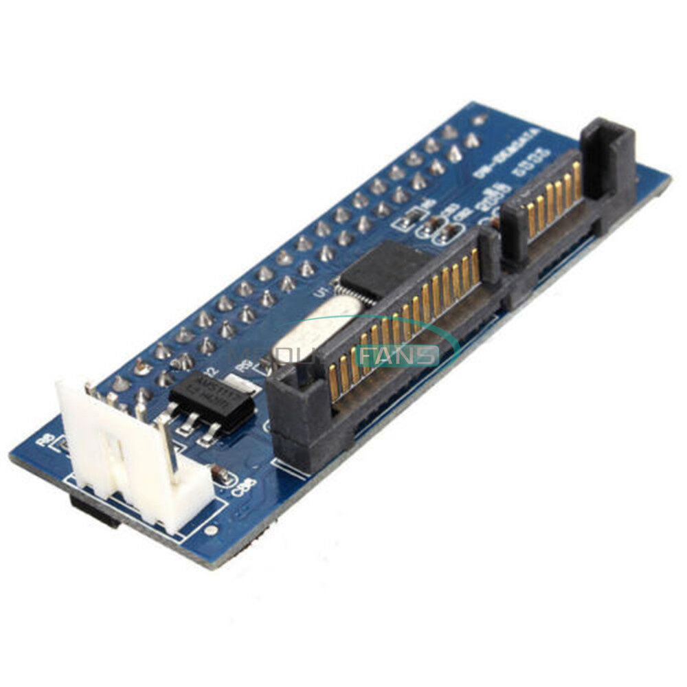 Converter 40-Pin IDE Female SATA to 22-Pin male adapter PATA SATA Card T1