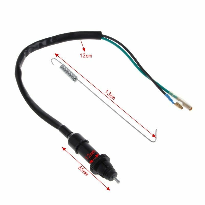 Universal Motorcycle Motorbike Scooter Pit Rear Brake Stop Light Switch Gear L30