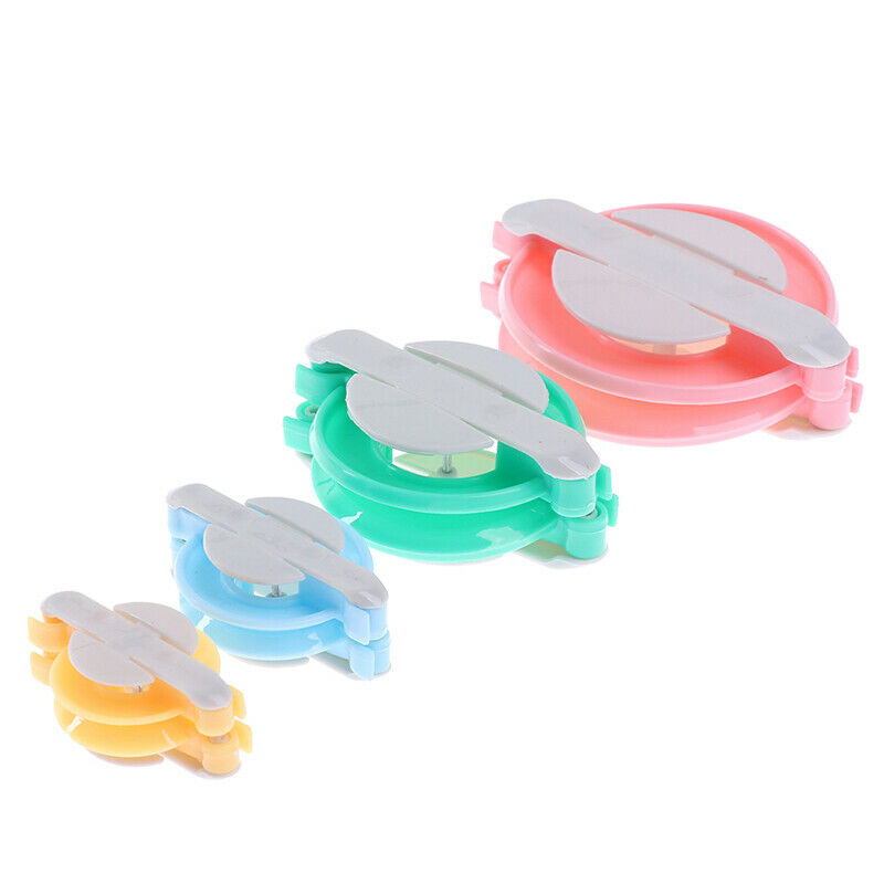 1 Set Fluff Ball Weaver Needle Craft Knitting Tool DIY Set- Random Col.l8