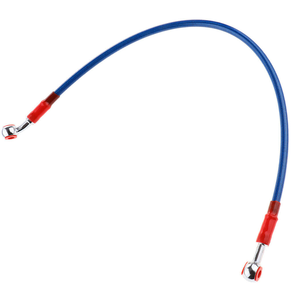 Steel Brake Clutch Oil Hoses Line Pipe Blue for Motorcycle Dirt Bike  50mm