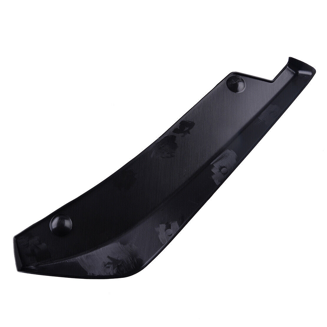 Black Rear Spat Apron Valance Lip Splitter Fits For Dodge Charger R/T SRT SXT
