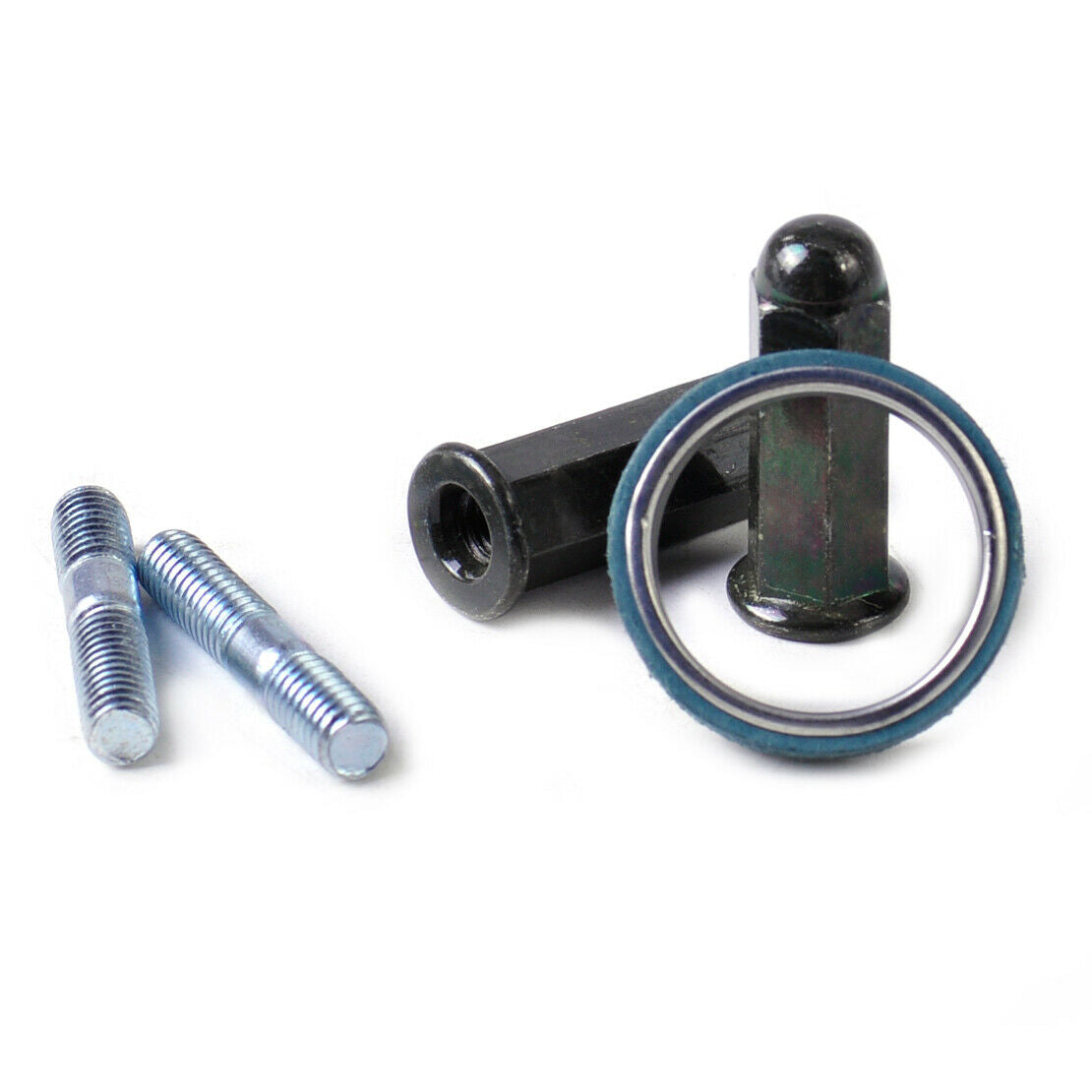 Exhaust Studs Nuts Gasket Set Fit for GY6 125cc 150cc QMB139 Motor Scooter An