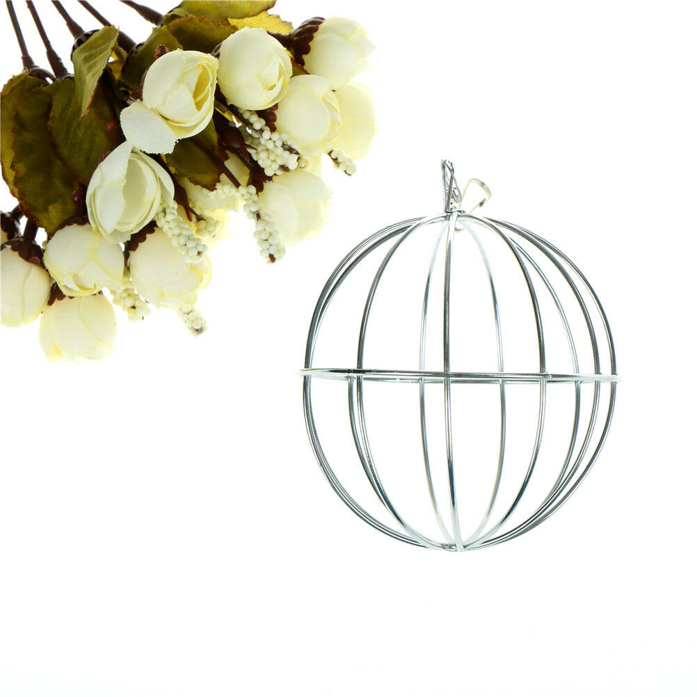 Stainless Steel Round Sphere Food Feed Dispenser Rabbit Pet Hanging Ball Toys SJ