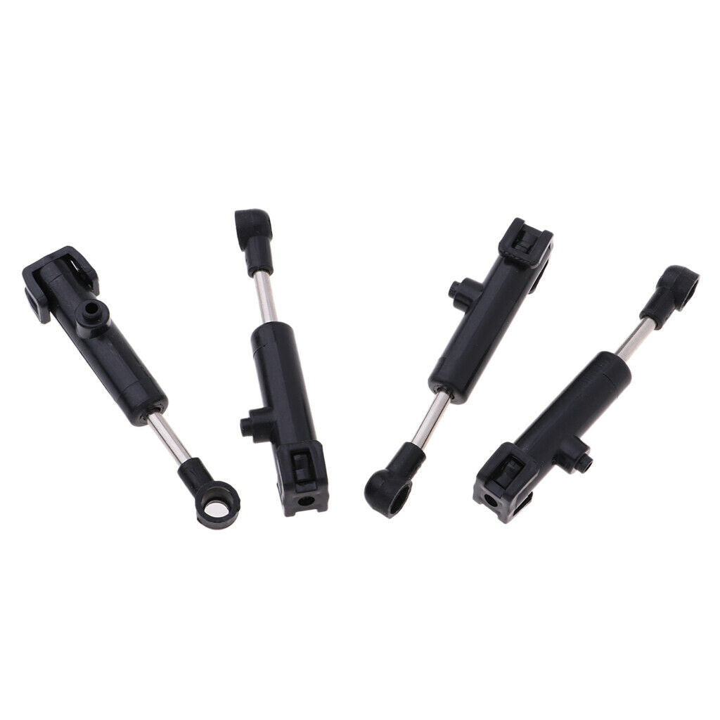 4 Pieces Metal Shock Absorber Accessories For WPL C14 C14K C24 C24K 1/16 RC Car