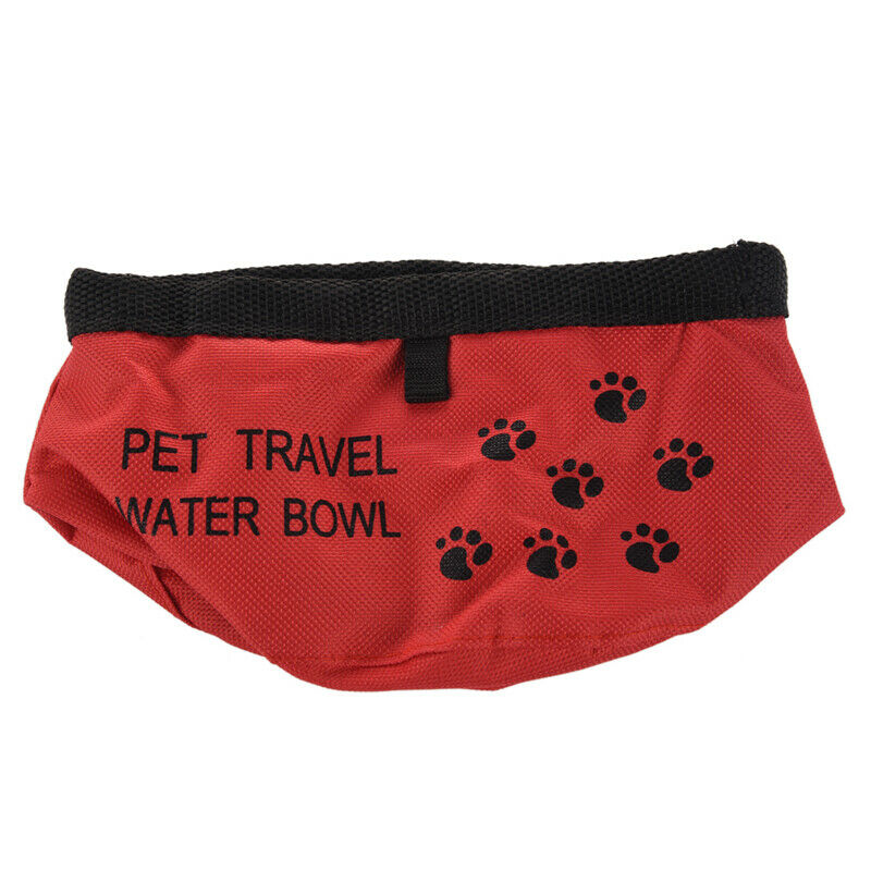 8inch Fold Up Travel Dog Water Drinking Bowl M2R3