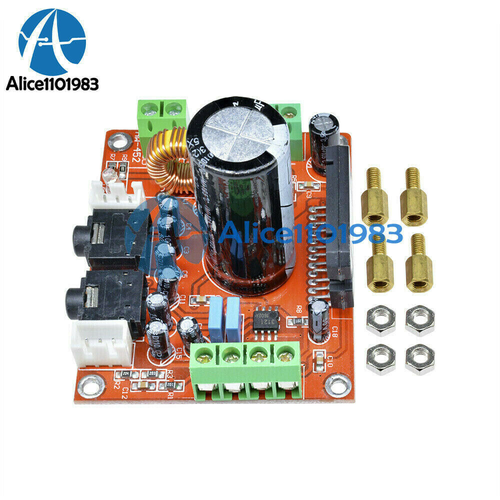 TDA7850 4X50W Car Audio Power Amplifier Board Module BA3121 Denoiser DC 12V