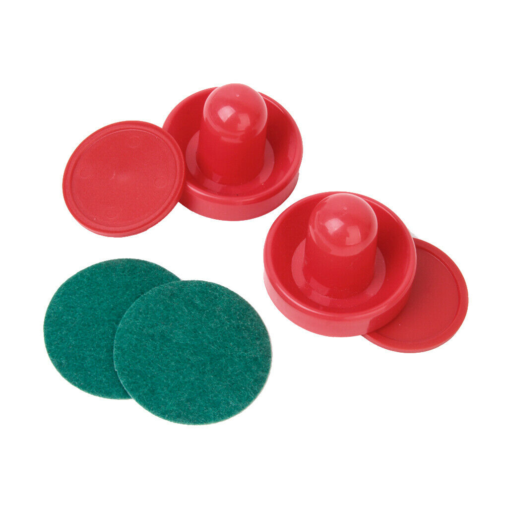Air hockey  lot 2 x air hockey sticks + 2 x air hockey puck