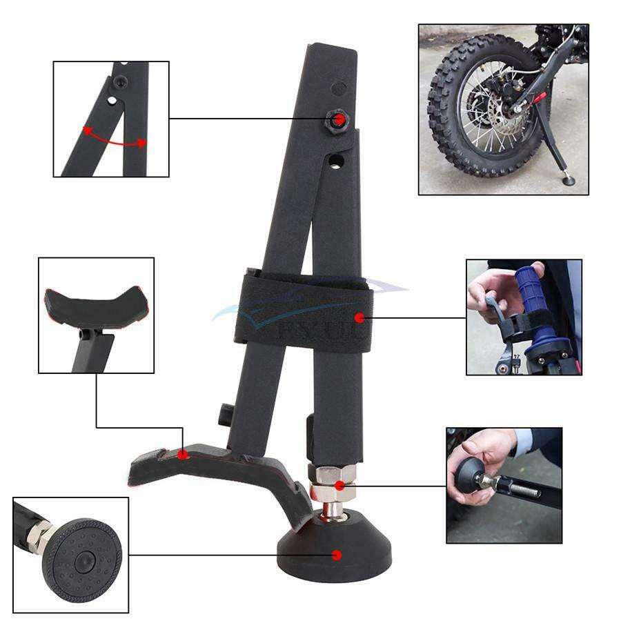 1PCS Motorcycle Universal Foldable Front and Rear Tire Bracket Wheel Repair Tool
