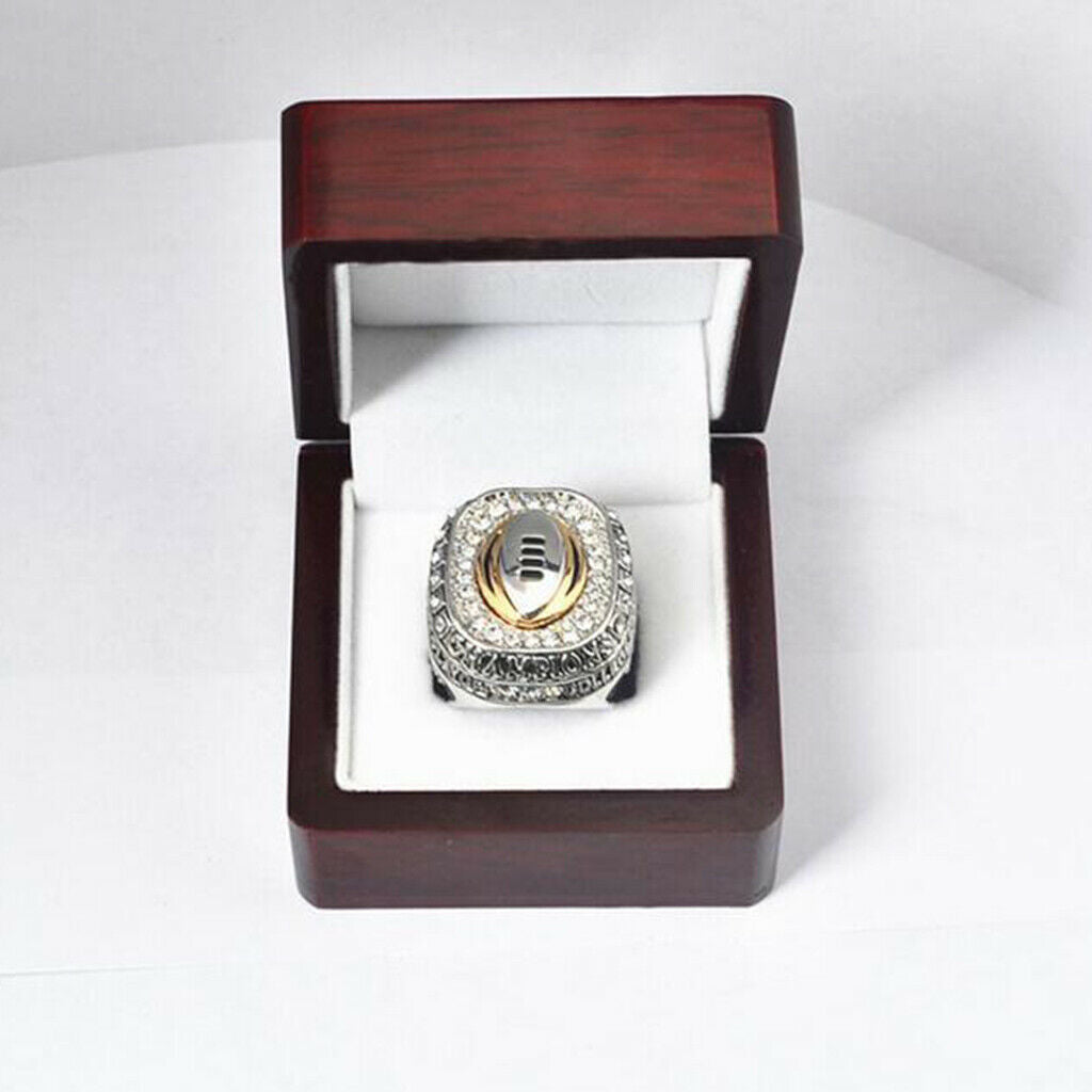 2x Square Wine Red Solid Natrual Wood Display Box Wedding Rings Holder