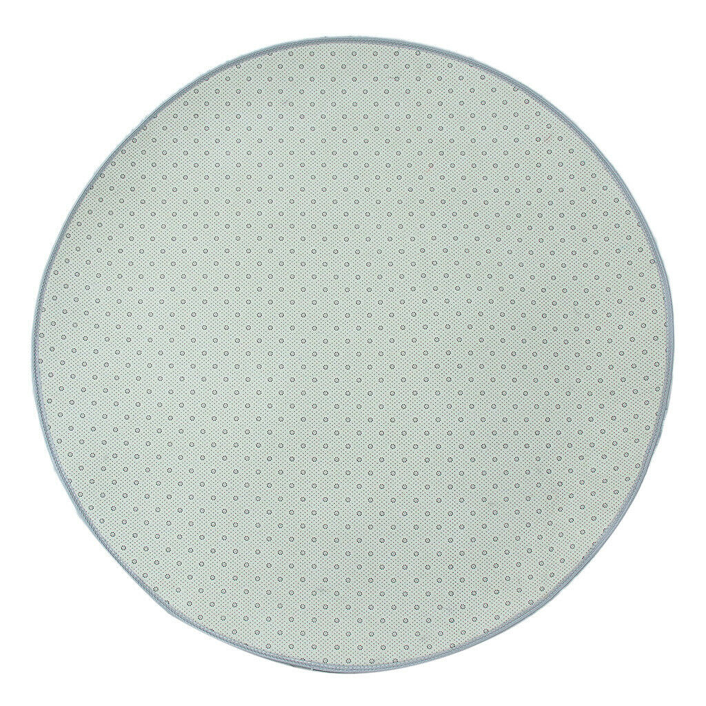 Gray Drum Rug Pad Carpet Mat Felt Soft Durable Dia 120cm