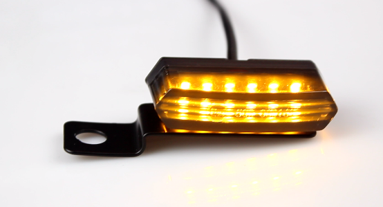 2PCS Motorcycle Turn Signal Lights LED Signal Lamp Dynamic Streamer   @E â—