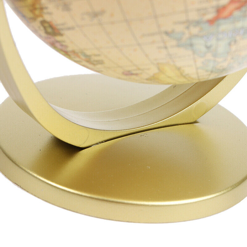 360 Degree Rotating World Globe Desktop Decor Geography Education School SupBDA