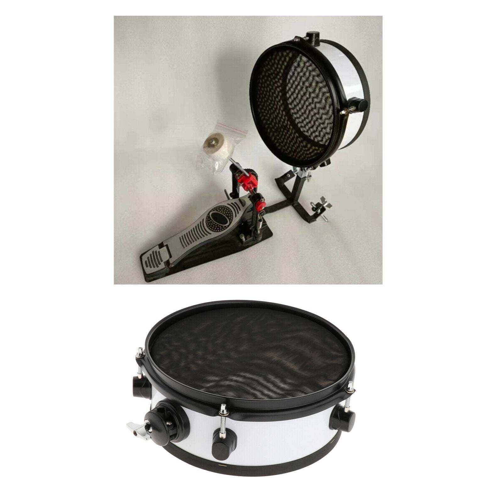 Practice Drum Portable Volume Drumhead Drum Mute for Training Beginner