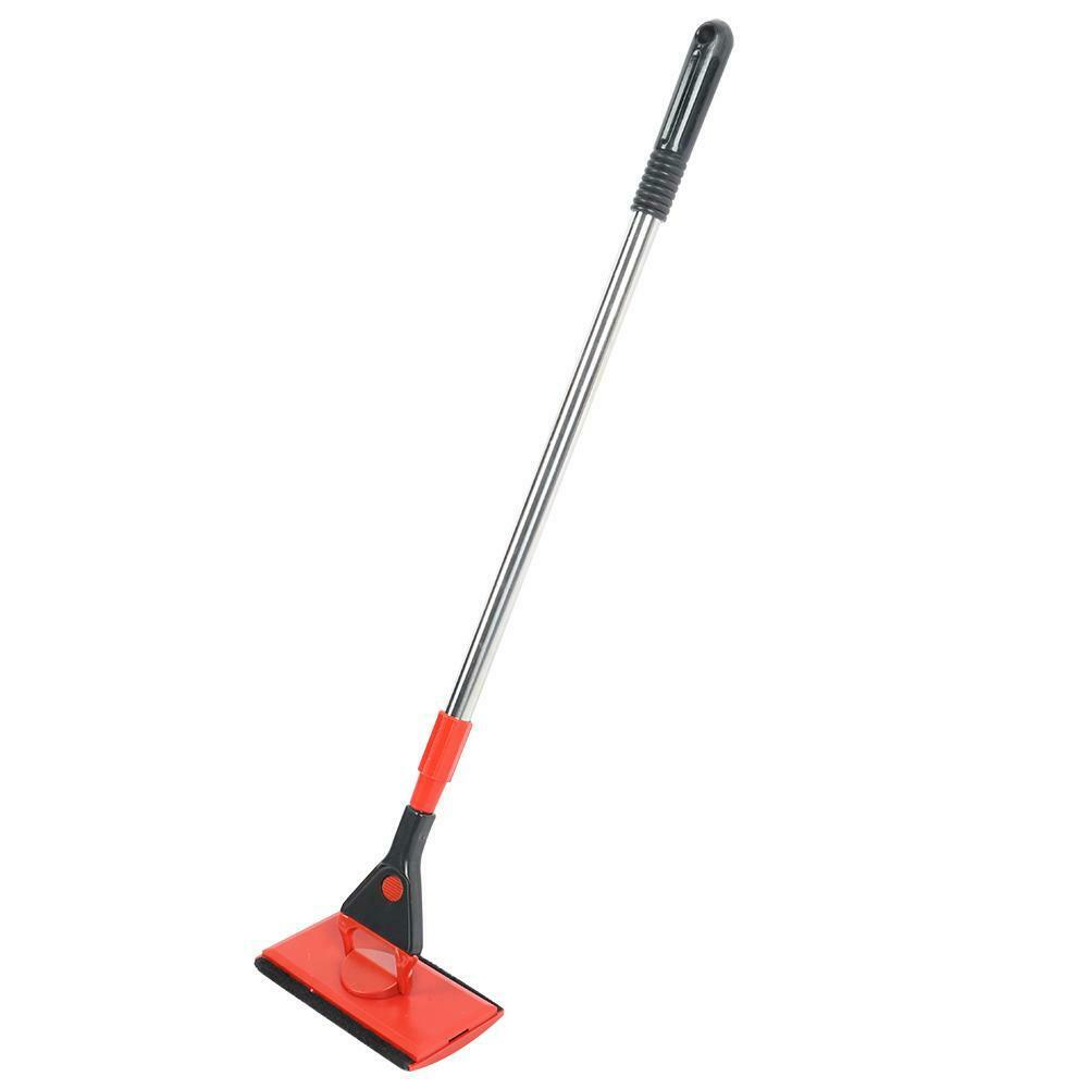Aquarium Algae Scraper Brush Fish Tank Glass Clean Long Handle Cleaner Tool