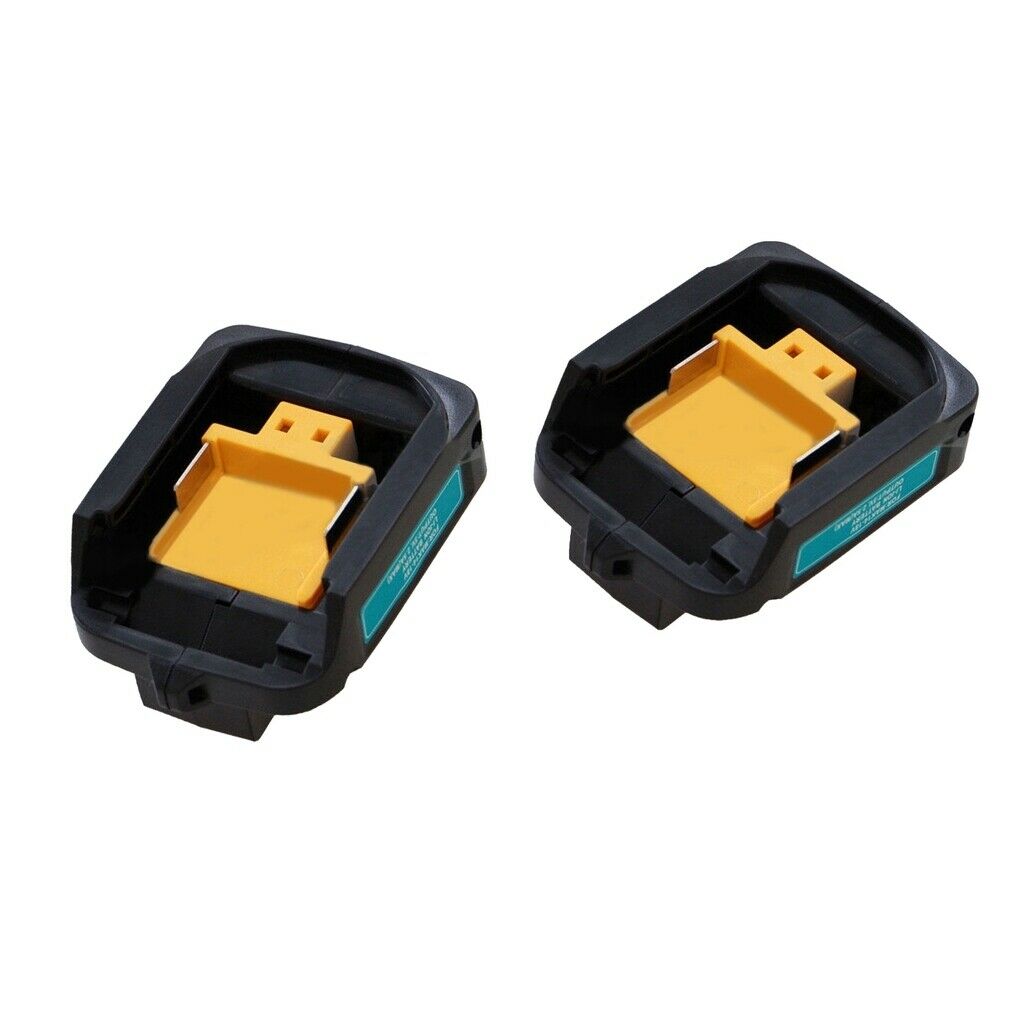 2x USB charger adapter For all 7.2V ~ 18V tool batteries BL1430 BL1815