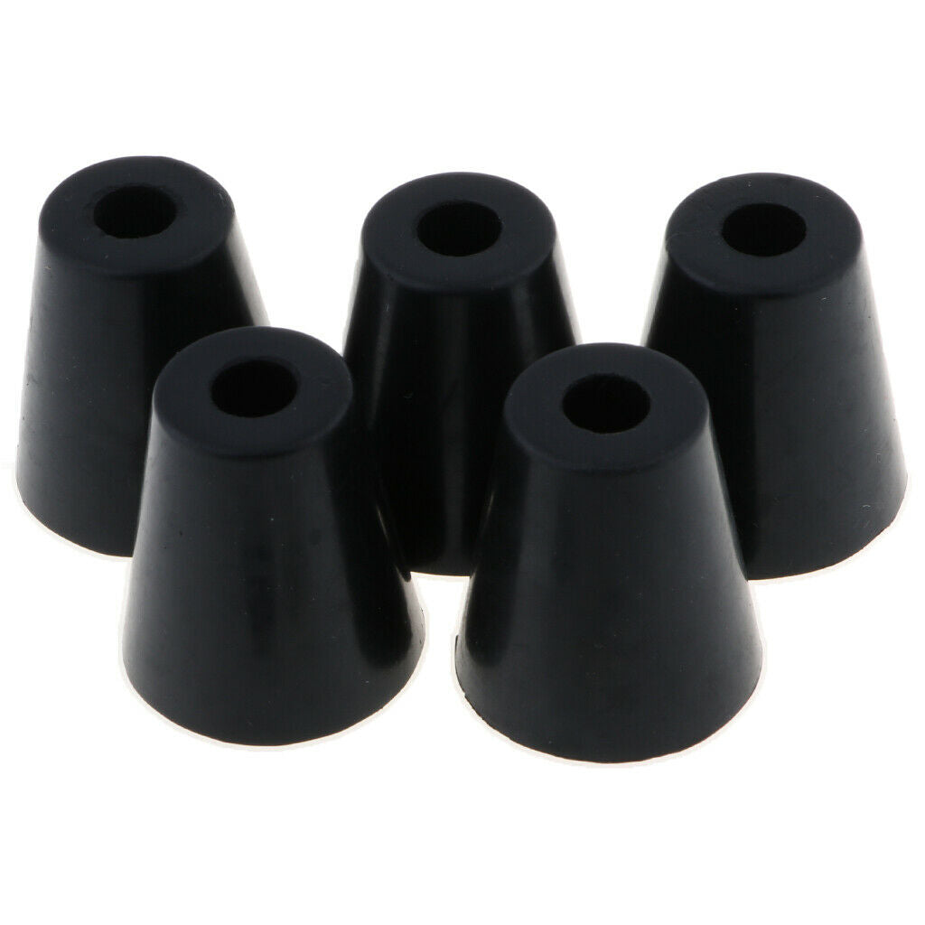 5Pcs Large Isolation Rubber Feet Pad Base 45x49mm Cabinet Amplifier Speaker