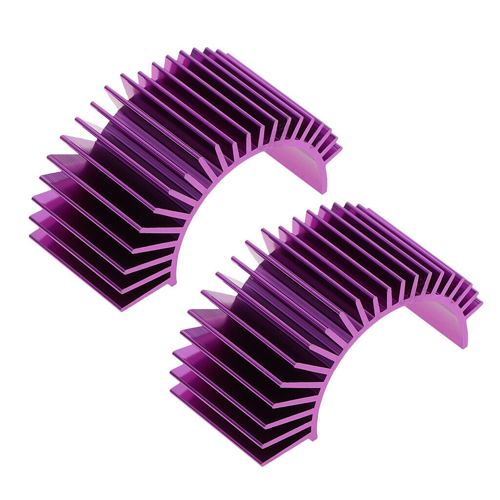Pack of 2 12428540 Engine Heatsink Replacement for WLtoys RC Race Car