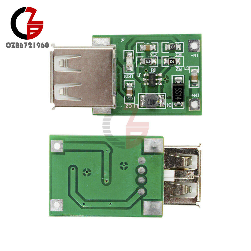 10PCS DC-DC 0.9V-5V to 5V 600MA Booster Step-Up USB Mobile Power Supply Module