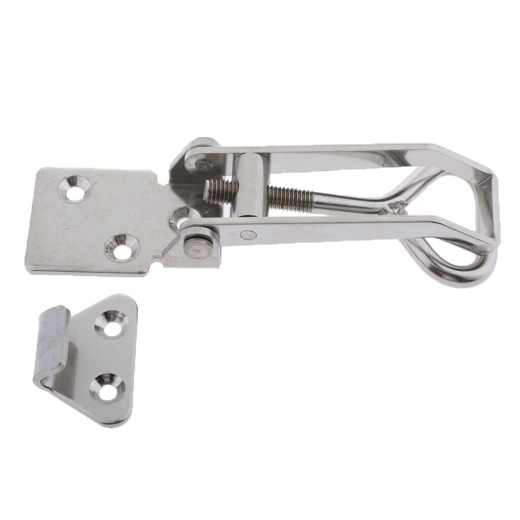 Adjustable Type 1 Anti-Rattle Latch Lock Locking Stainless Steel Latch Boat