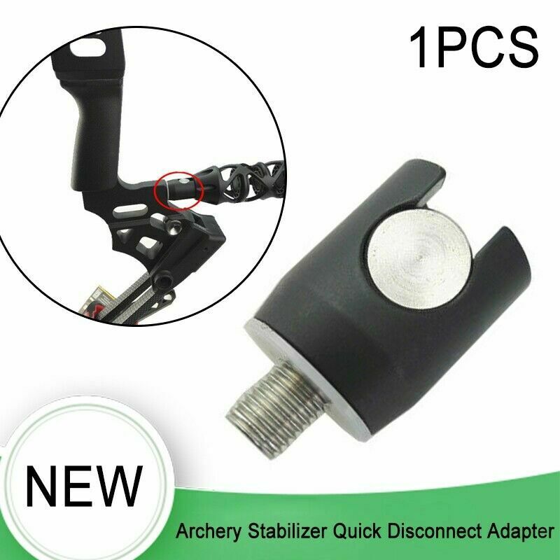 Archery Stabilizer Quick Disconnect Adapter Detach Balance Bar Rod Bow Joint New